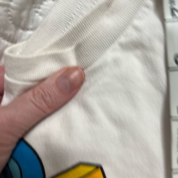 Teddy Fresh merch white crew neck teddy t shirt short sleeve Medium - Picture 8 of 13